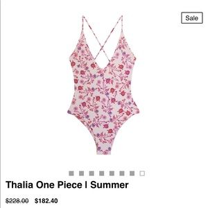 Mikoh one piece Thalia Fleur Small